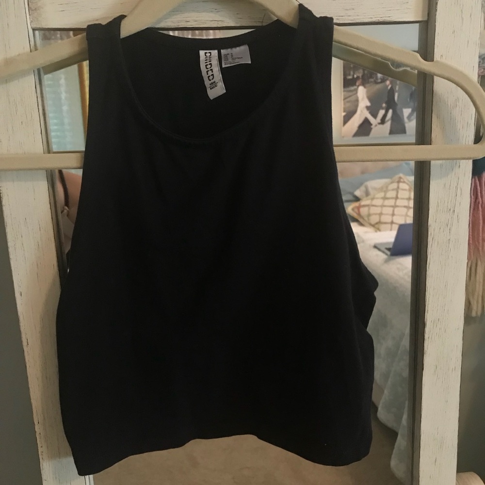 Black Crop Top